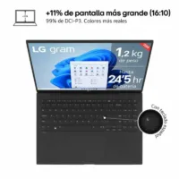 Portátil LG Gram Pro 16Z90SP-K.AD75B Intel Core Ultra 7-155H 32GB 512GB 16" Win11,16Z90SP-K.AD75B,8806091957184