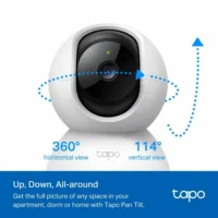 tp link tc71 home camera ip wifi 2k 3mp 360º msd