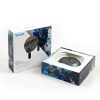 Auriculares Bluetooth TooQ Snail TQBWH-0060G con estuche de carga Autonomía 4h Grises y Negros,8433281014305,TQBWH-0060G