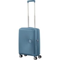 Maleta de Cabina American Tourister SoundBox Spinner 55cm/ 55x40x20cm/ 4 Ruedas/ Azul Piedra,SoundBox Spinner,Maleta de Cabina American Tourister,5400520102904,88472-E612