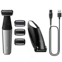 Afeitadora Philips Bodygroom Series 5000 BG5021 con Batería 4 Accesorios