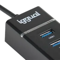 iggual Hub USB-A 3.0 x 4 puertos HUB-A-4p,iggual Hub USB-A 3.0,4 puertos HUB-A-4p,8435364319246,IGG319246