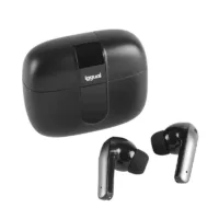 iggual Auriculares inalámbricos True Sound TWS Bluetooth negro