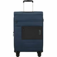 Maleta Mediana Samsonite Vaycay Spinner Expansible 66cm/ 66x43x30cm/ 4 Ruedas/ Azul Marino