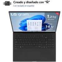 Portátil LG Gram 16Z90R-E AD78B Core i7-1360P 32GB 1TB RTX3050 16" Win11,LG Gram 16Z90R-E AD78B,16Z90R-E AD78B,8806084196484