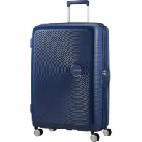 Maleta Grande American Tourister SoundBox Spinner 77cm 77x51.5x29.5cm 4 Ruedas Azul Marino