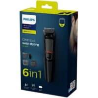 Cortapelos Multigroom Series 3000 Philips MG3710 con Batería 6 Accesorios,8710103794455,MG3710,Cortapelos Multigroom Series 3000,Multigroom Series 3000,Philips MG3710