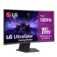 LG 27GS60QC-B  Monitor 27" 180h 1m DP 2xHDMI Multimedia Curvo