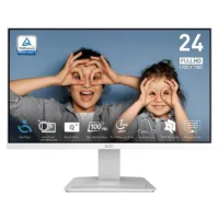 MSI MP2412W Monitor 23.8" IPS FHD 100h HDMI DP Blanco