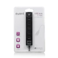 EWENT EW1130 HUB 7 Ptos ON/OFF USB 2.0,8032958186828,EW1130,EWENT HUB 7 Ptos