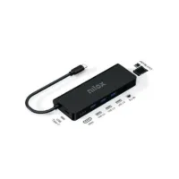 Nilox Dock USB-C 8 en 1 HDMI 4K negro,Nilox Dock Usb c,8 en 1 Negr,8054320847489,NXDSUSBC04