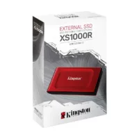 Kingston XS1000 Disco Externo eSSD 1Tb USB 3.2 tipo-C Rojo,Kingston XS1000,eSSD 1Tb USB 3.2,SXS1000R/1000G,740617343748