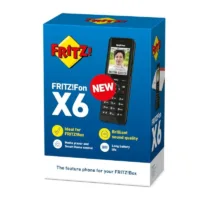 FRITZ! Fon X6 Teléfono inalambrico DECT Negro,FRITZ! Fon X6,Fon X6,4023125030093