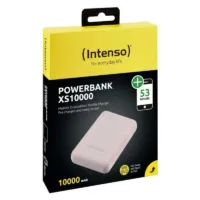 Intenso Bateria PowerBank XS10000 10000mAh Rosa,7313533,4034303028467,PowerBank XS10000 rosa,XS10000 rosa