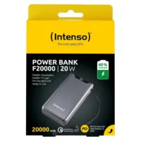 Intenso Powerbank F20000 20000 mAh Gris,7332054,Powerbank F20000 gris,F20000 gris,4034303034765