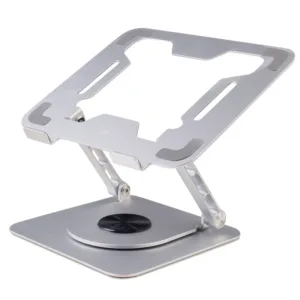 ewent soporte portatil aluminio 17" giro 360º
