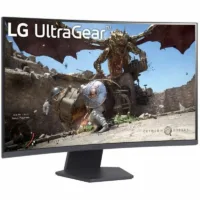 lg 32gs60qc b monitor 32" 180hz 1m dp 2xhdmi multimedia curvo