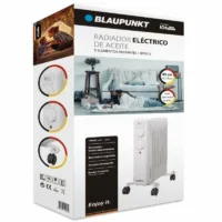 Radiador de Aceite Blaupunkt BP1015 1000W 5 Elementos Caloríficos,8436533799029,BP1015,Radiador de Aceite Blaupunkt BP1015,Blaupunkt BP1015