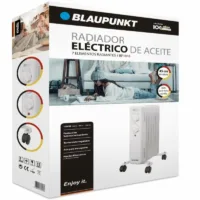 Radiador de Aceite Blaupunkt BP1016 1500W 7 Elementos Caloríficos,8436533799036,BP1016,Radiador de Aceite Blaupunkt BP1016,Blaupunkt BP1016