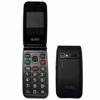 Teléfono Móvil Qubo NEONW-SOS para Personas Mayores Negro,6944762700355,Móvil Qubo NEONW-SOS,Qubo NEONW-SOS,NEONW-SOS negro