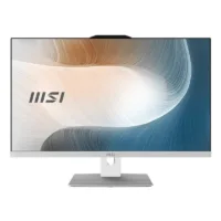 msi am272p 1054es pc todo en uno i5 120u 16gb 512gb dos 27" blanco