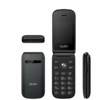 Teléfono Móvil Qubo X-209BKMKII para Personas Mayores Negro