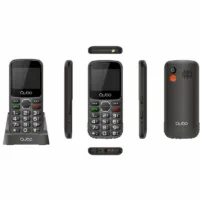 Teléfono Móvil Qubo X-230BKC para Personas Mayores Negro,6944762700911,Móvil Qubo X-230BKC,Qubo X-230BKC,X-230BKC