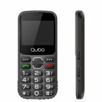 Teléfono Móvil Qubo X-230BKC para Personas Mayores Negro