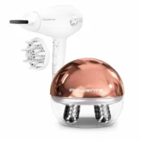 Pack Rowenta CV6602ES Incluye Secador CV6130FO 2400W y Masajeador Facial LV6020F0