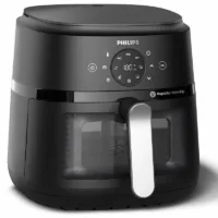 Freidora por Aire  Sin Aceite Philips Airfryer Serie 2000 1700W Capacidad 6.2L