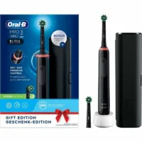 Cepillo Dental Braun Oral-B Vitality Pro 3 3500 Incluye 2 Recambios Negro