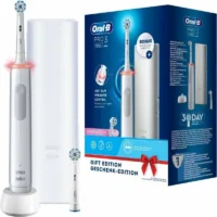 Cepillo Dental Braun Oral-B Vitality Pro 3 3500 Incluye 2 Recambios Blanco