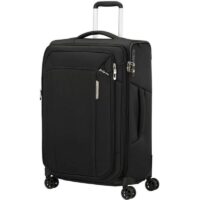 Maleta Mediana Samsonite Respark Expansible 67cm 66x43x33cm 4 Ruedas Negra,Samsonite Respark Expansible,Respark Expansible,143330-7416,5400520165459