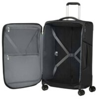 Maleta Mediana Samsonite Respark Expansible 67cm 66x43x33cm 4 Ruedas Negra,Samsonite Respark Expansible,Respark Expansible,143330-7416,5400520165459