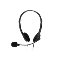 nilox auriculares nxcm0000004 doble jack negro