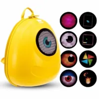 Mochila con Pantalla LED Woxter Loy-Big Eye Amarilla,Woxter Loy-Big Eye Amarilla,Loy-Big Eye Amarilla,AC26-011,8435089039672