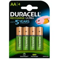 Duracell Pila Recargable HR6 AA 2500mAh Blister*4