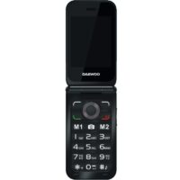 Teléfono Móvil Daewoo DW8003BK para Personas Mayores Negro