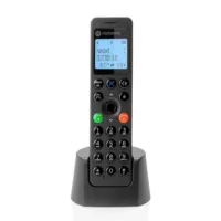 motorola dot201 teléfono dect negro