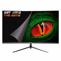 keep out xgm24cv3 monitor 23.8" 120h vga hdmi curvo multimedia