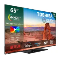 toshiba tv 65" 65qv3463dg uhd qled smart tv peana
