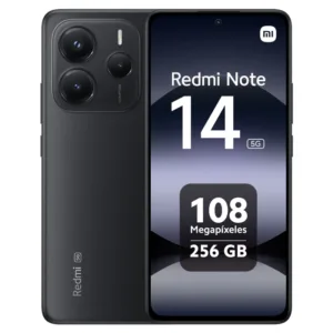 xiaomi redmi note 14 5g 6.67" 256gb 8gb negro