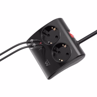 ewent ew3871 regleta 2 shucko 2 usb a 1 usb c neg
