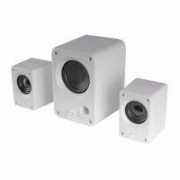 mars gaming altavoces ms h21 2.1 35w rgb blanco