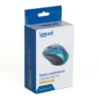 iggual Ratón inalámbrico ERGONOMIC-M-1600DPI azul,ERGONOMIC-M,IGG317525,8435364317525