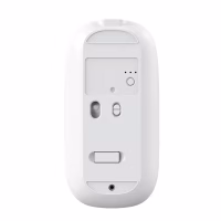 Coolbox Ratón W02-IA Inalámbrico RF+BT Blanco - Imagen 3