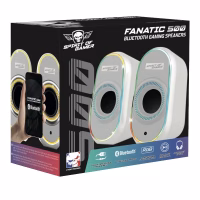 Spirit of Gamer Altavoz 2.0 FANATIC 500 RGB Blanco - Imagen 2
