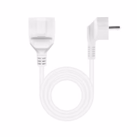 Nanocable Cable Alimentacion Alargador schuko blanco 2 M - Imagen 2