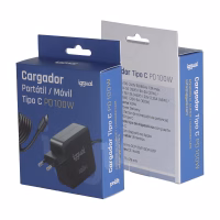iggual cargador portátil y móvil tipo c pd 100w