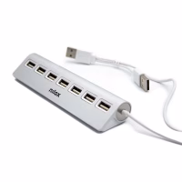 nilox nxhu7alu2 hub 7 puertos usb 2.0